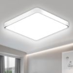 Picture of 36W LED Ceiling Light - 3240LM Square Bathroom Light, IP54 Waterproof, 5000K Daylight White, Ultra-Thin Flush Mount for Kitchen & Living Room