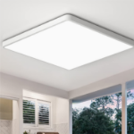 Picture of 36W LED Ceiling Light - 3240LM Square Bathroom Light, IP54 Waterproof, 5000K Daylight White, Ultra-Thin Flush Mount for Kitchen & Living Room